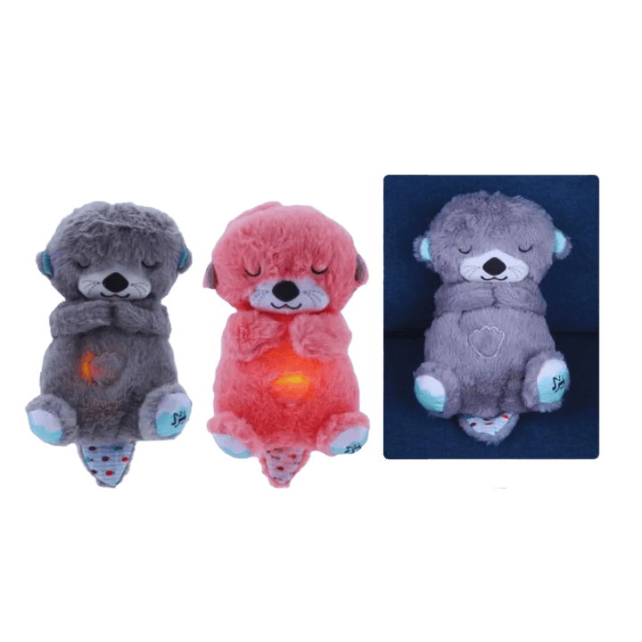 CalmiBear Plush Breathing Pulse Teddy – Anxiety Relief Bedtime Therapy Bear