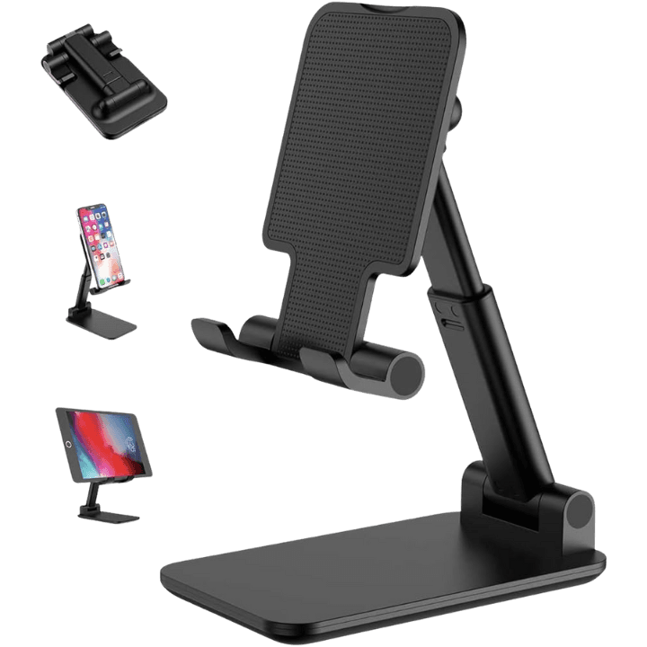 Folding Desktop Phone Stand – Compact & Adjustable Holder for Desk Use