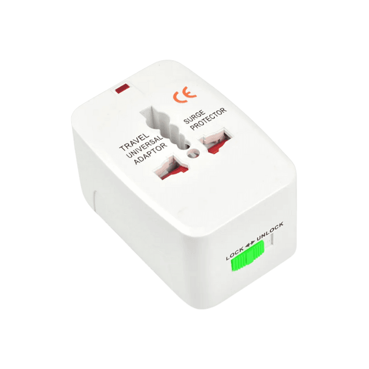 Universal Travel AC Adapter – All-in-One International Plug Converter