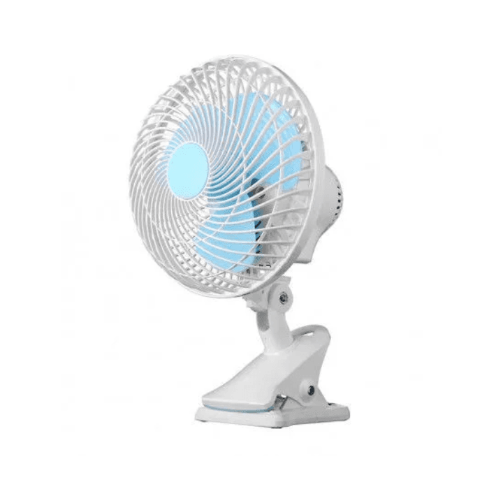 Portable Mini Clip-On Table Fan with Adjustable Speed Settings