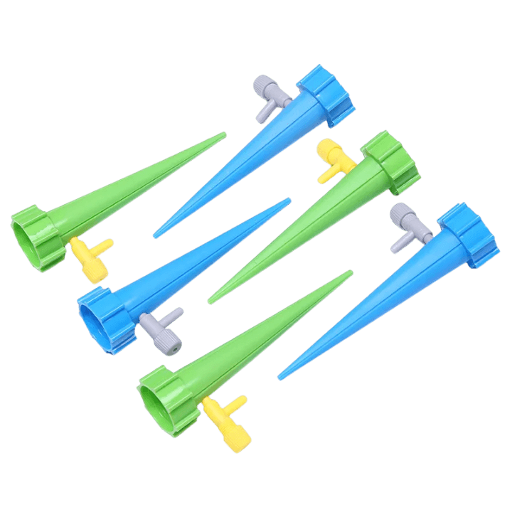 10-Piece Self-Watering Spikes Set – Adjustable Auto Drip Irrigation System for Home & Garden