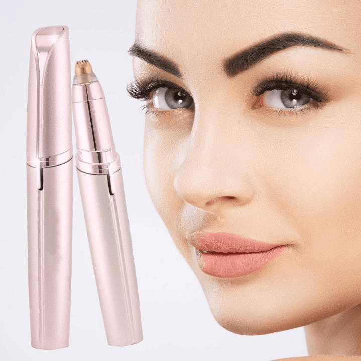 Flawless Brows Finishing Touch Eyebrow Hair Remover – 18K Gold-Plated Precision Trimmer