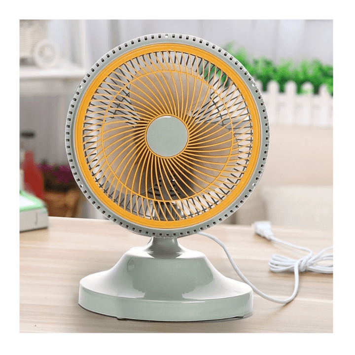 Portable Electric Table Fan with High-Speed Cooling for Home and Office
