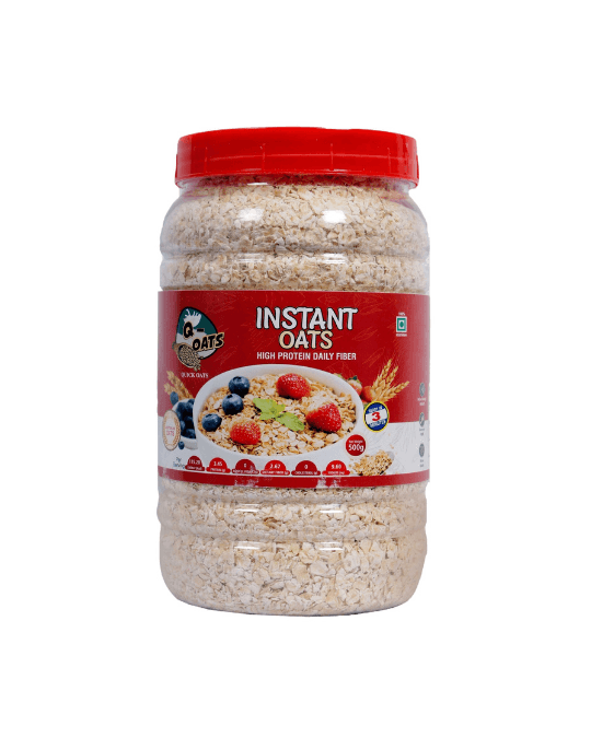 QUICK INSTANT OATS 500 GM JAR