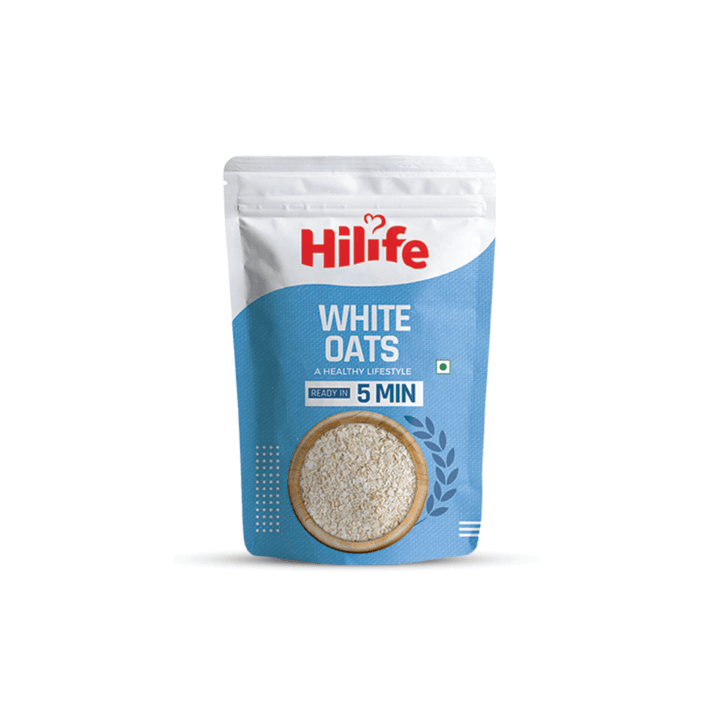 White Oats 800g Pouch – Premium Gluten-Free Oats for Weight Loss