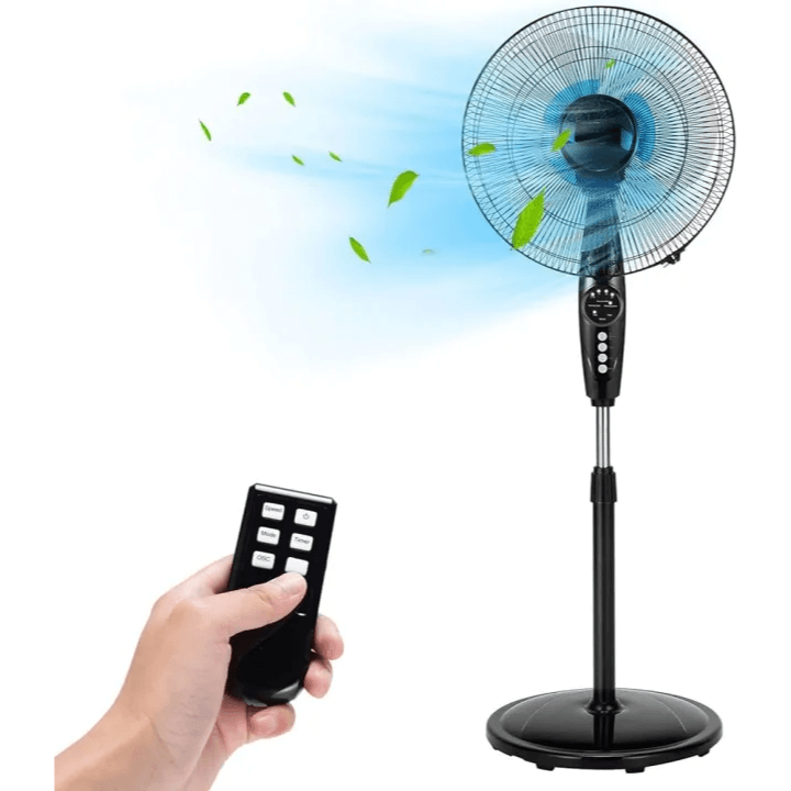 Electric Stand Fan – Adjustable Height & Multi-Speed Cooling