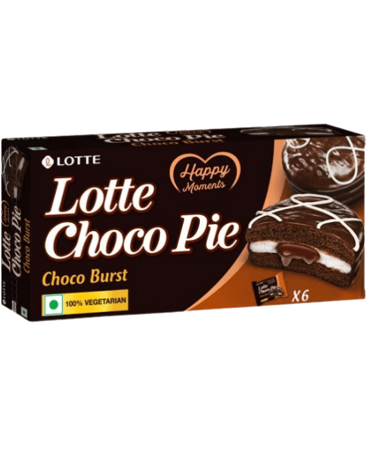 Lotte Choco Pie Choco Burst 168Gm
