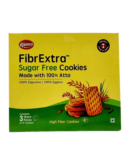 Ramro FibrExtra Sugar Free Cookies 150+30g (buy 1 get 1 free)