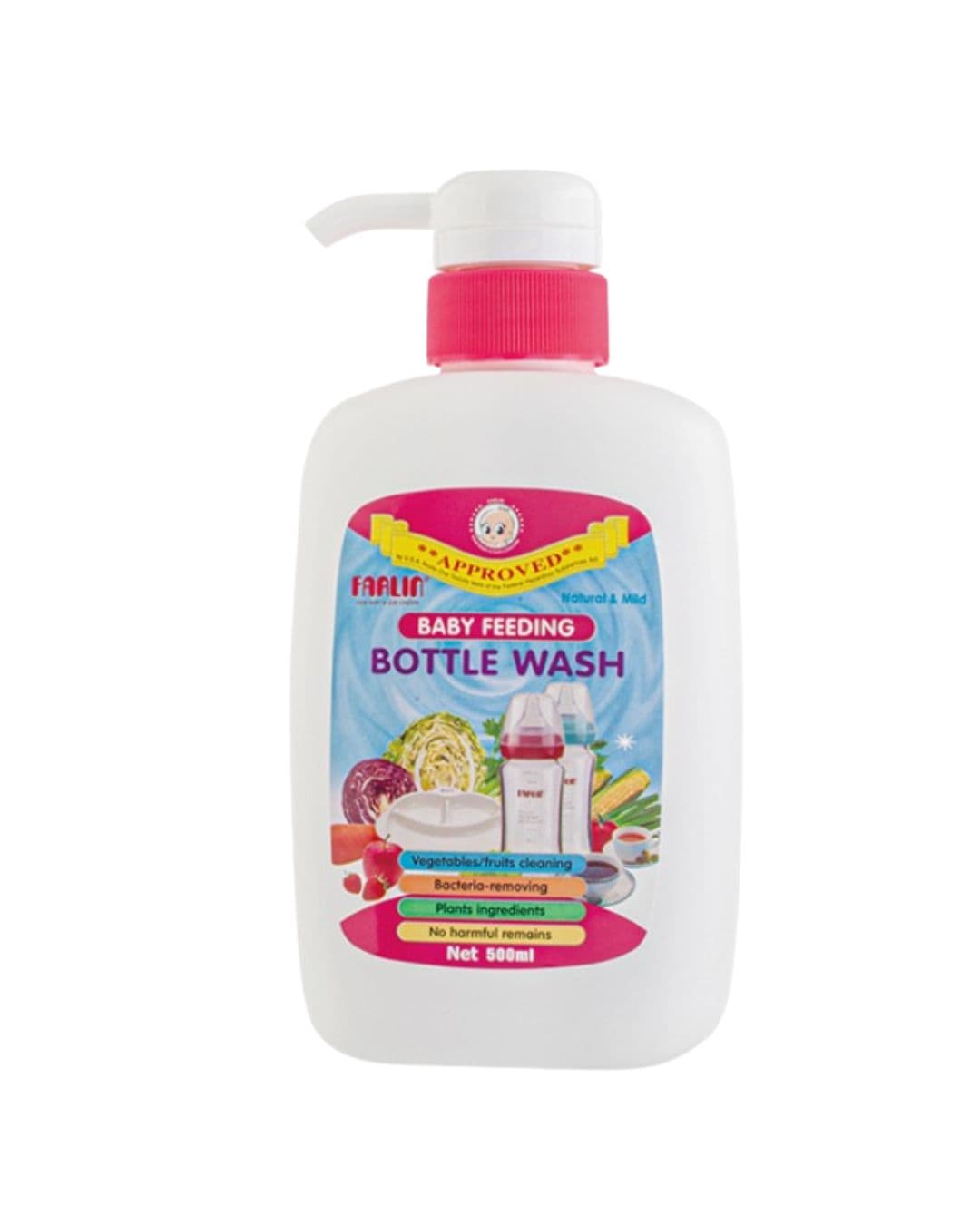 Farlin Feeding Bottle Wash 500ml (BF-200-5)
