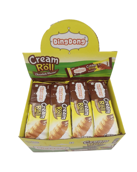 Eggless DingDong Cream Roll (Chocolate Flavour) 35gm