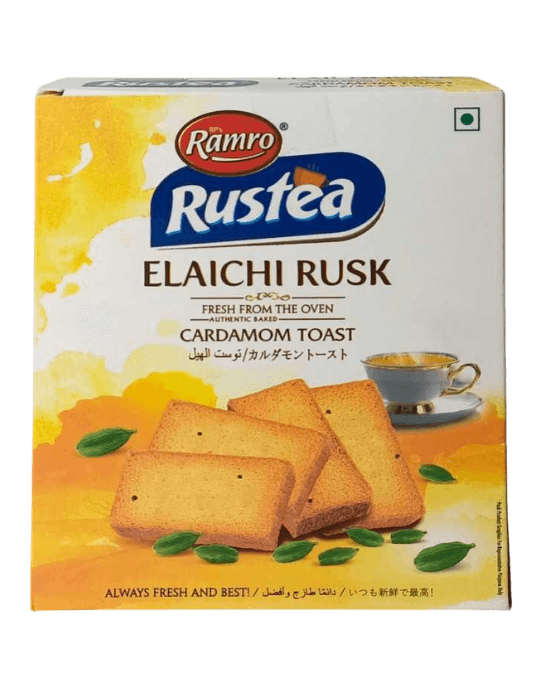 Ramro Rustea Cardamom Toast (Elaichi Rusk) 220gm
