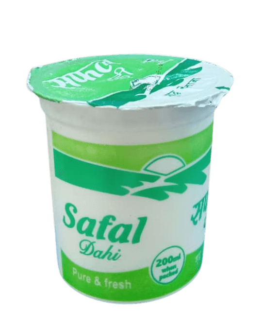 Safal Dahi plain yogurt 200ml