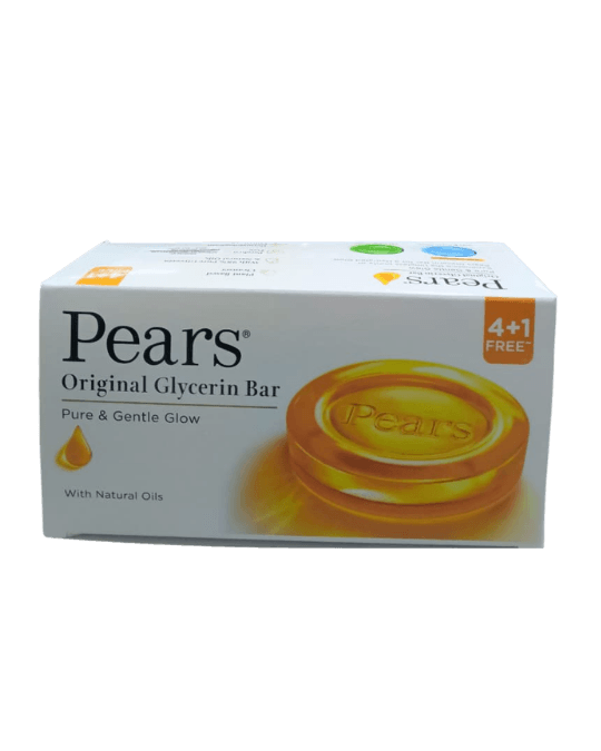Pears Original Glycerin Bar 4+1 Free promotion 125gm