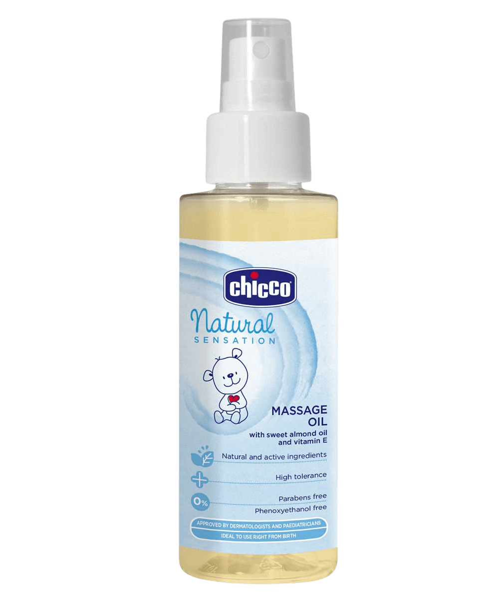 Chicco Massage Oil Natural Sensation -100Ml