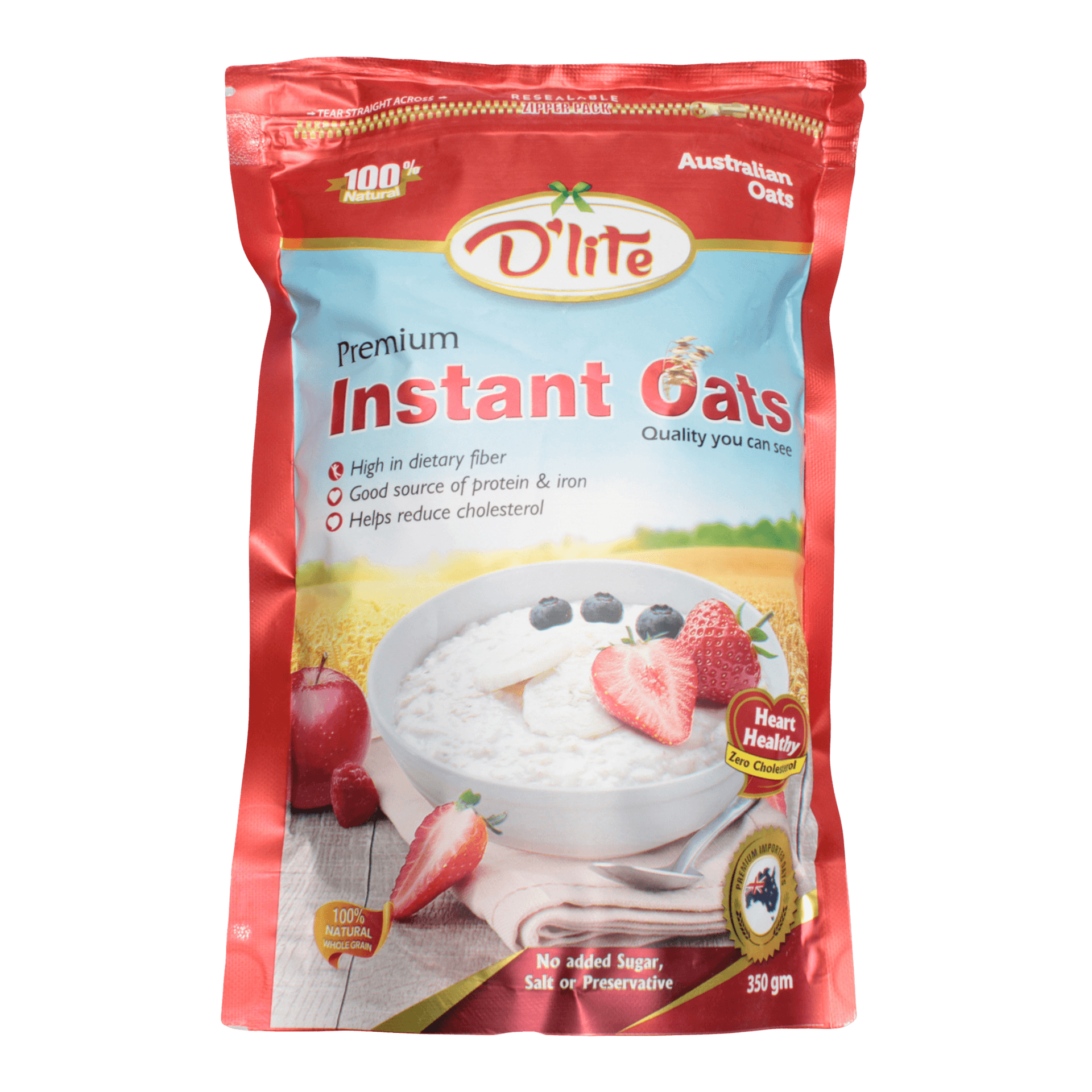 D'Lite | Instant Oats | 350Gm
