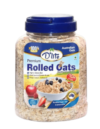 D'Lite | Rolled Oats Jar | 1liter