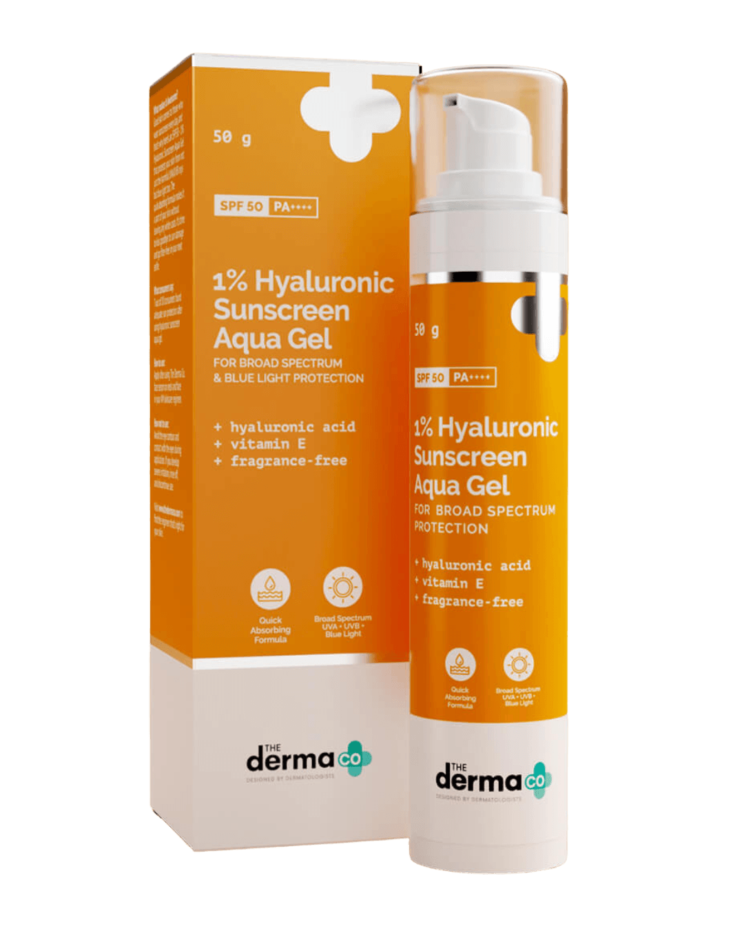 The Derma Co 1% Hyaluronic Sunscreen Aqua Gel-50g