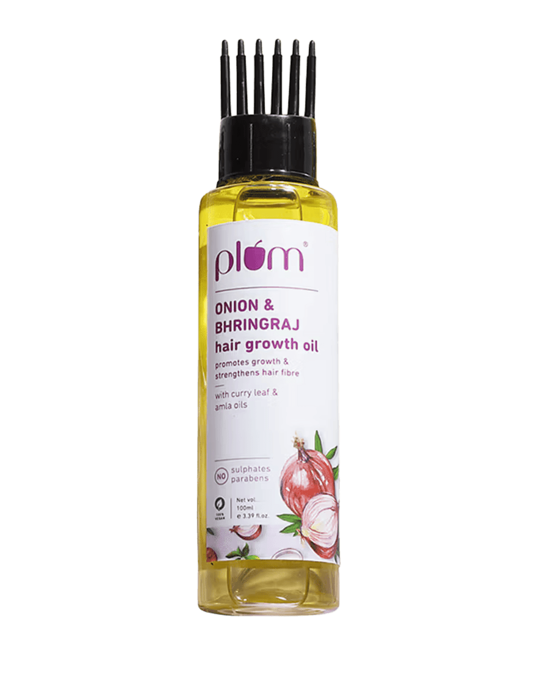 Plum | Onion & Bhringraj | Hair Growth Oil  | 100Ml