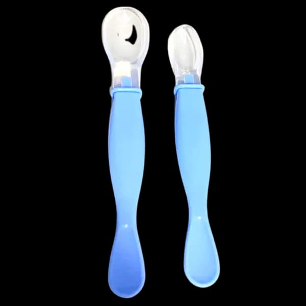 Dr. Gym Soft Silicone Baby Spoon – 2 Pieces