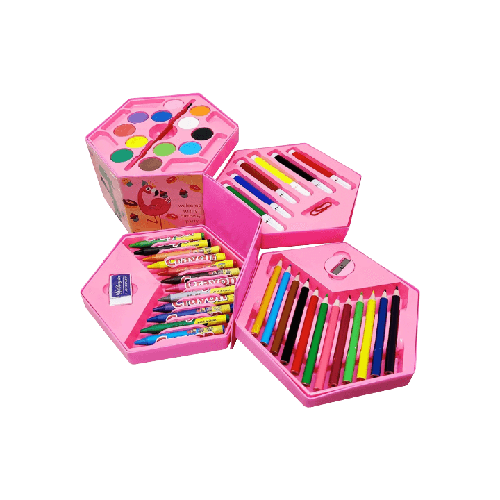 Colourful Art & Drawing Colour Box Set for Children