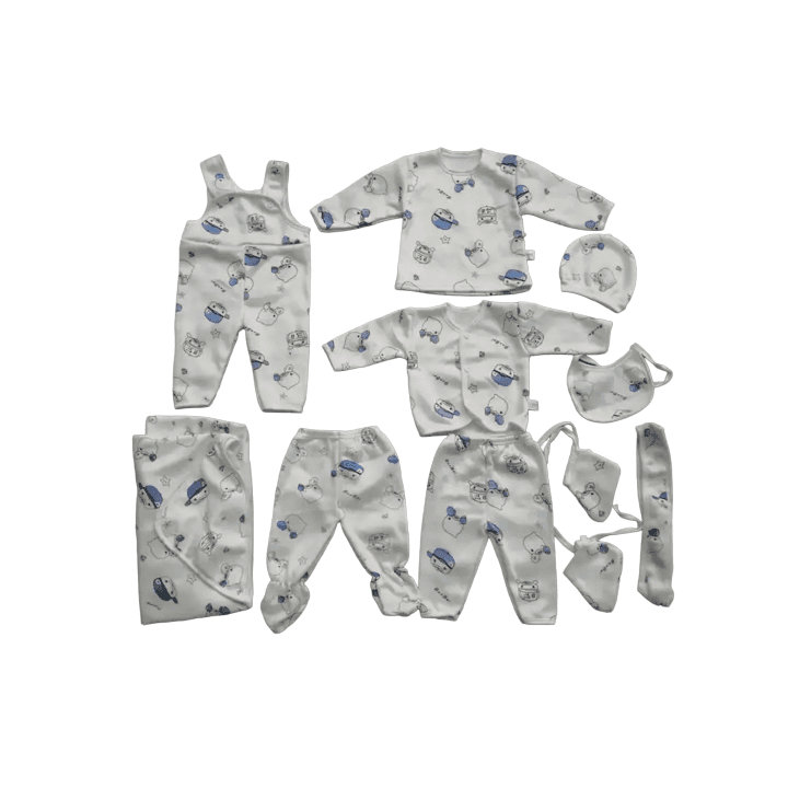 Newborn 11‑Piece Starter Baby Clothes Gift Set