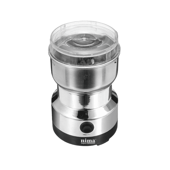 Nima Mini Electric Grinder – 4-Blade Stainless Steel Spice & Coffee Grinder