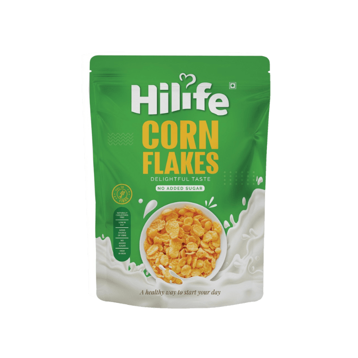 Sugarfree Cornflakes 500gm – Clean, Crunchy & High-Fibre Breakfast Cereal