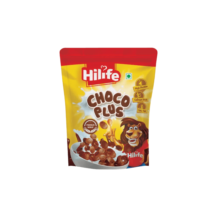 Choco Plus 100gm – Chocolatey Protein & Fibre-Rich Kids’ Breakfast Cereal