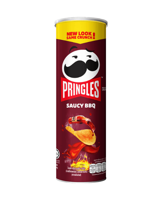 Pringles Saucy BBQ Chips 102g