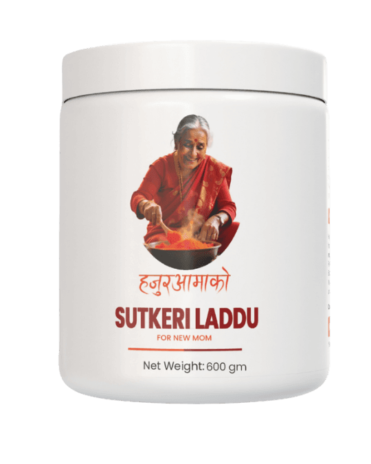 Hajuraamako Sutkeri Laddu(Dry Fruits Laddu) – Immunity Booster Laddu for New Moms & the Whole Family | Traditional Postpartum Nutrition - 600 gm