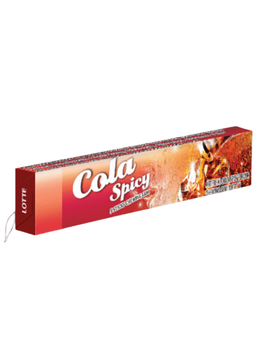 Lotte Cola Spicy Chewing Gum 13.5g (5pcs inside)