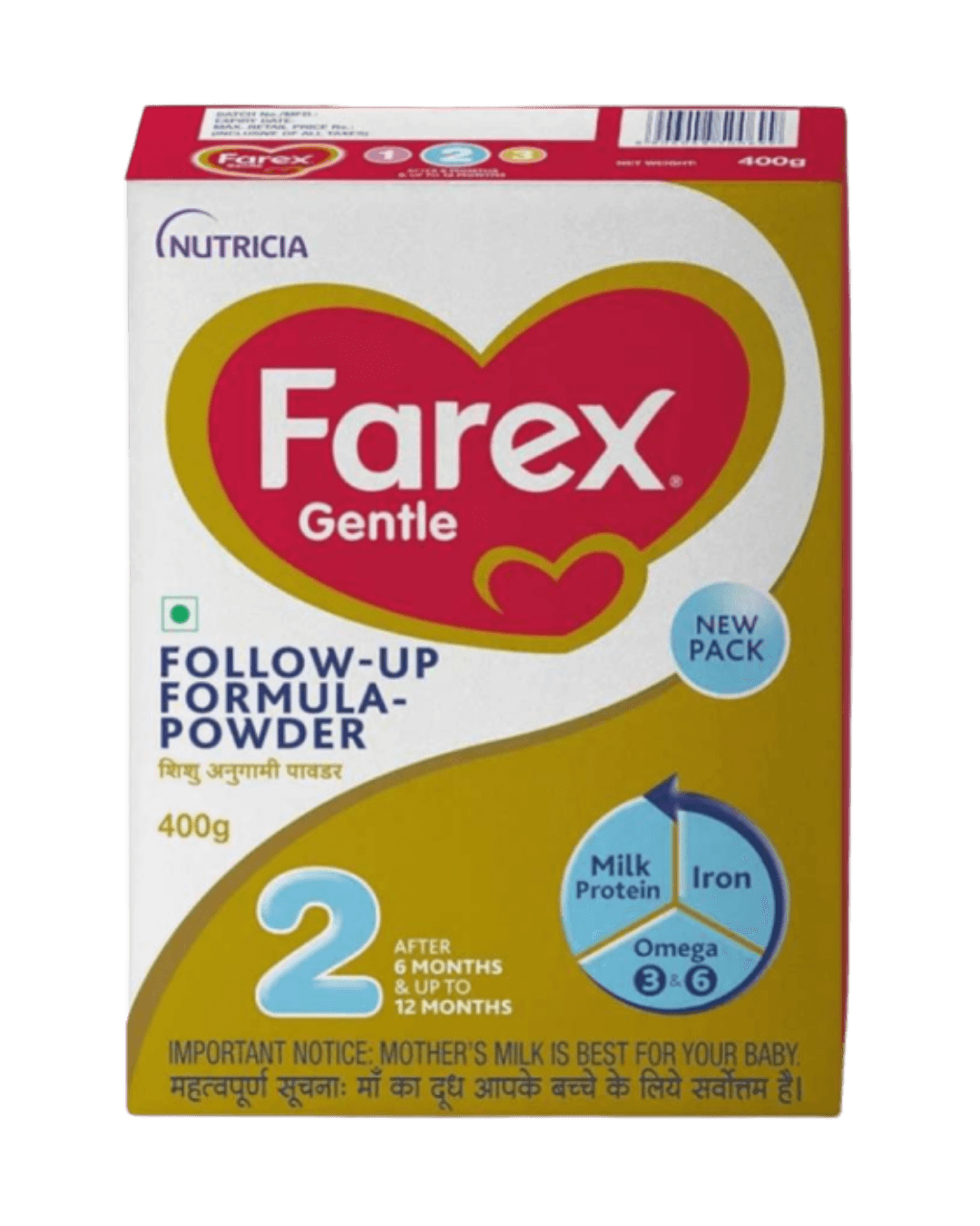 Farex Stage 2| 400gm | (6-12m)