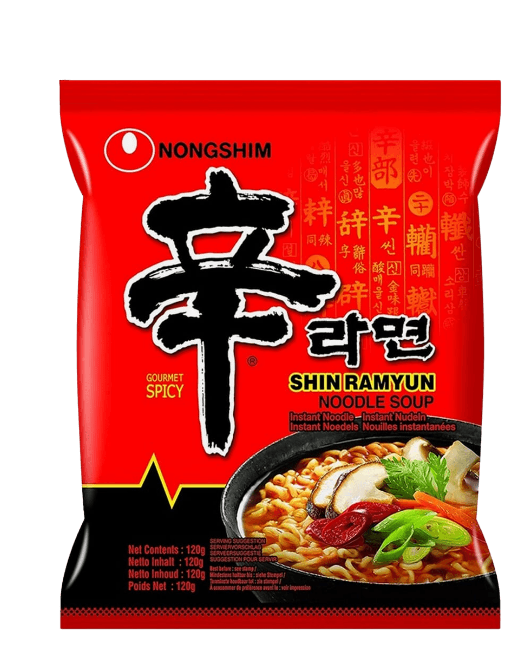 Shin Ramyun Gourmet Spicy 120gm