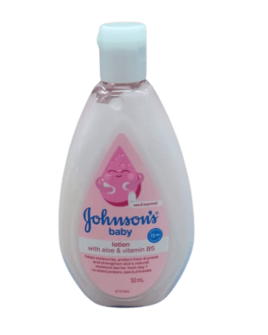 Johnson's Baby Lotion with Aloe & Vitamin B5 50ml