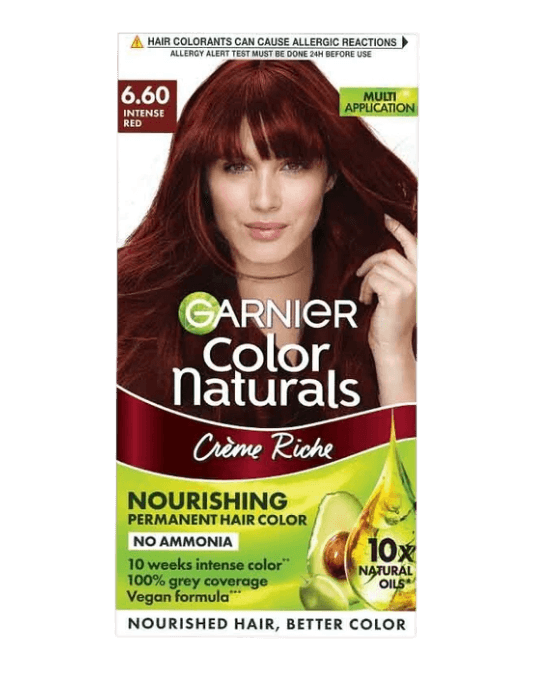 Garnier Color Naturals Crème Riche Hair Color 6.60 Intense Red 70ml