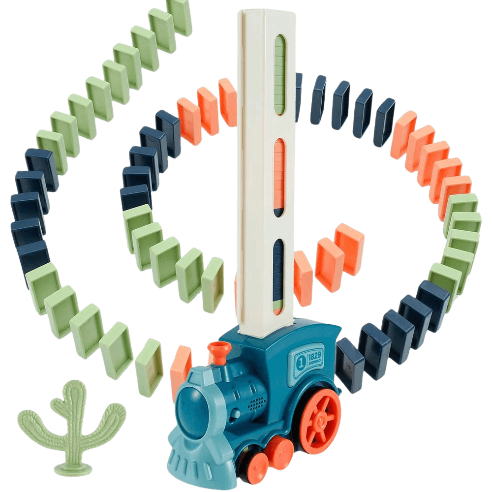 Electric Domino Train Set | for Children