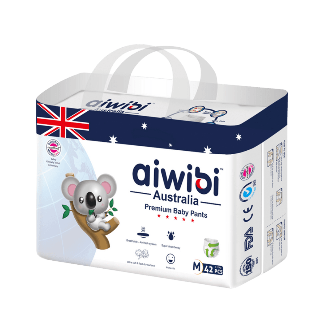 Aiwibi Premium Medium-42pcs ( for 6 - 10 kg )