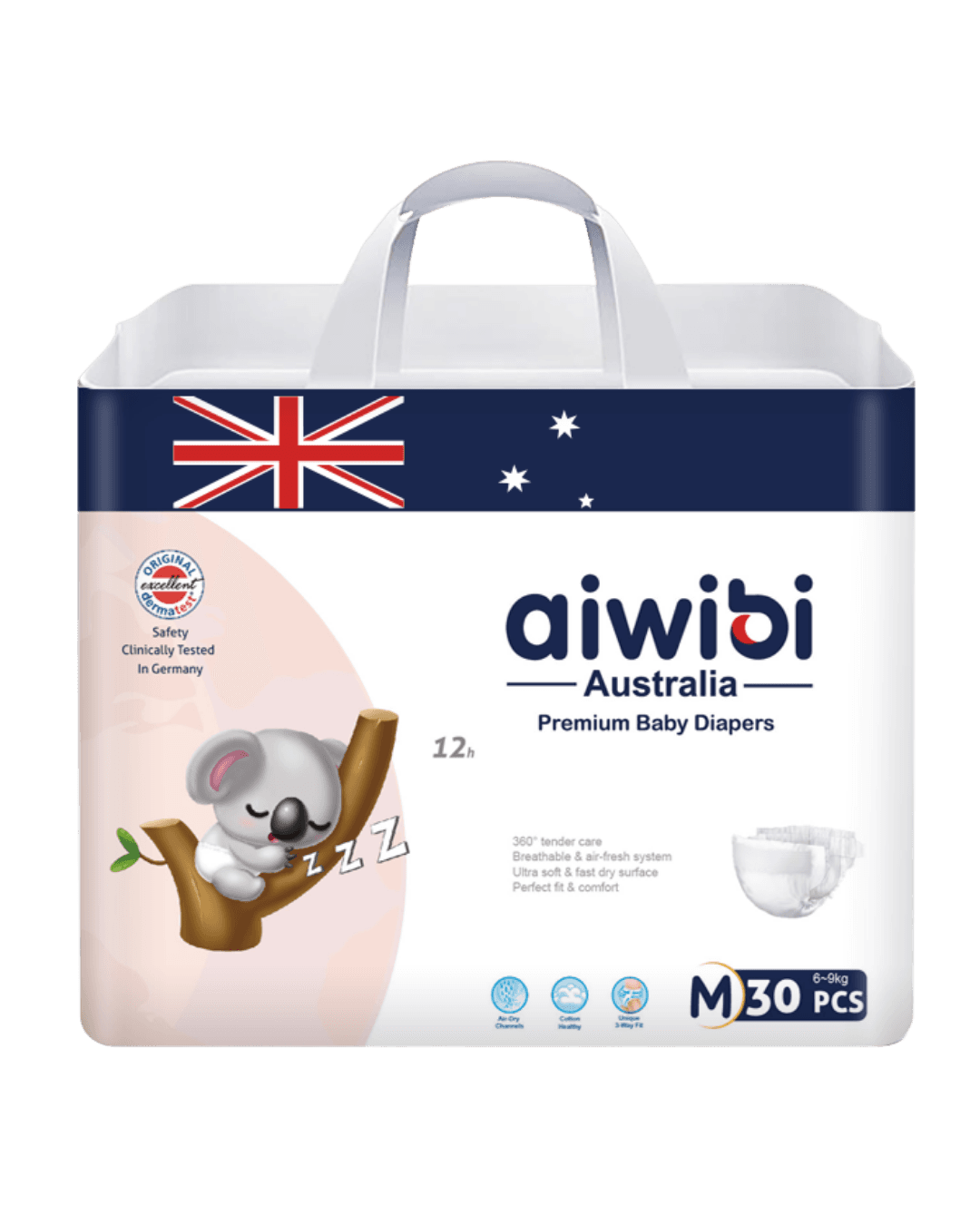 Aiwibi Premium Tape M-30pcs |( 6-10 kg)