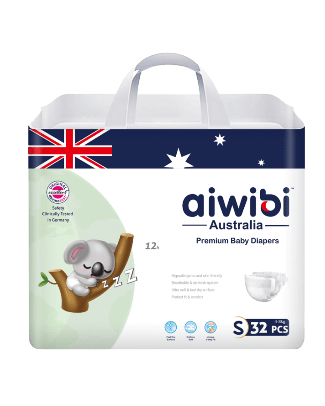 Aiwibi Premium Small Tape-32pcs |(4-6 kg)