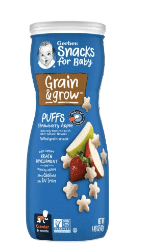 Gerber Puff Strawberry Apple